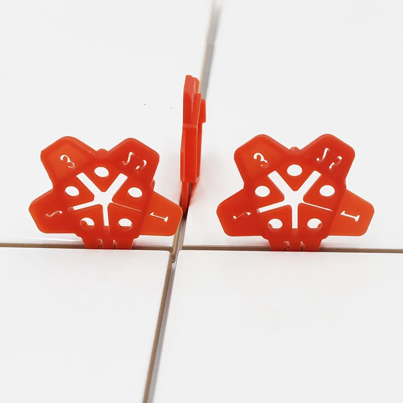 Система выравнивания керамической плитки 50 шт. многоразовые распорки для