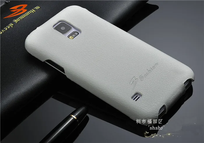 Белый Роскошный Ретро масло воск из искусственной кожи чехол для samsung Galaxy S5 Neo G903F G903W G900F вертикальный откидной Чехол распродажа - Цвет: Белый