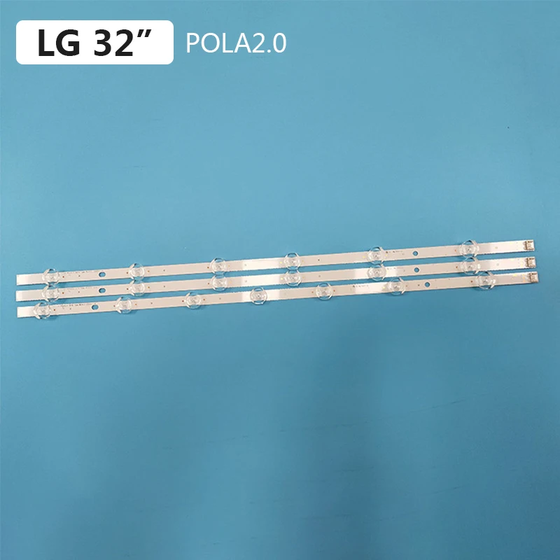 

3pcs LED Backlight Lamp Strip For LG 32"TV POLA2.0 32"A/B Type REV0.0 LG32LN5100 32LN545B 32LN5180 32LN540B