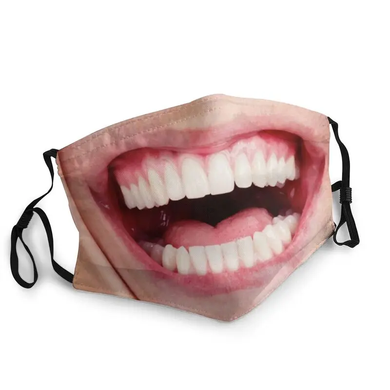 

Маска на лицо для взрослых, Пылезащитная маска для косплея и улыбки