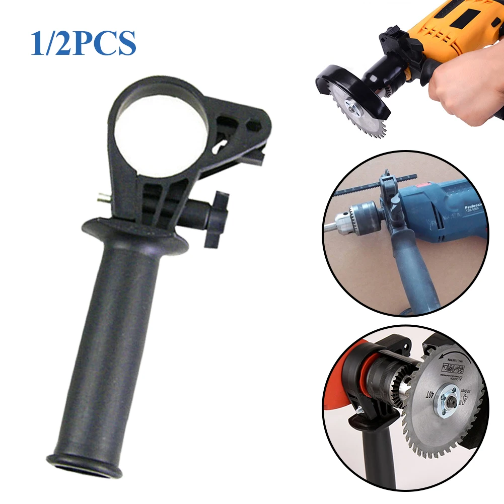 Universal Side Hammer Drill Handle Adjustment Inner Diameter 40-43mm Electric Drill Handle Fits Replacement Grinding Machine