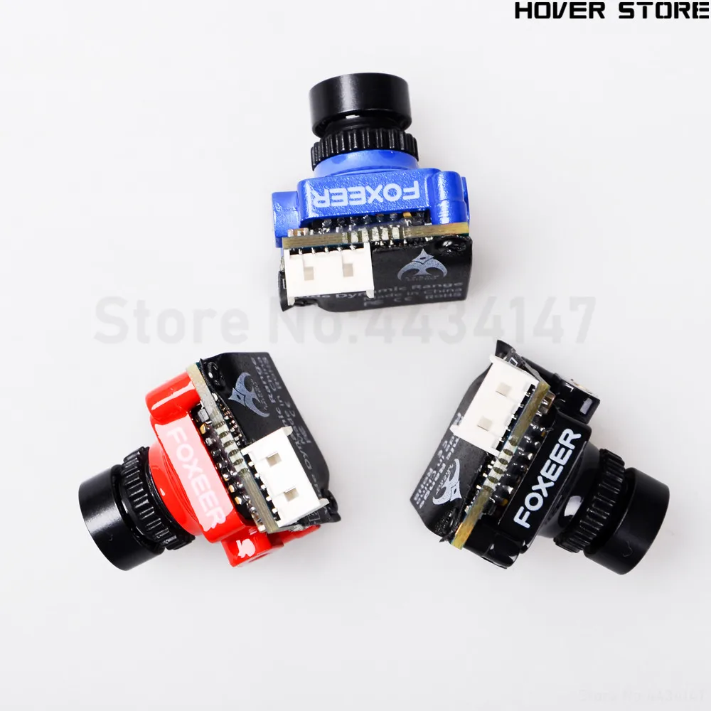 Высококачественный Foxeer Arrow Mini/standard/Micro Pro PAL FPV камера 1,8/2,1 мм с OSD черный/синий/красный для FPV RC Дрон