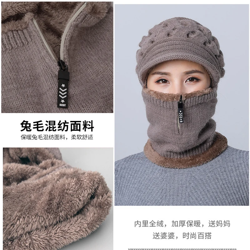 Шапка-ушанка Foux зимняя шапка-ушанка для мужчин и женщин вязаная Лыжная Русская