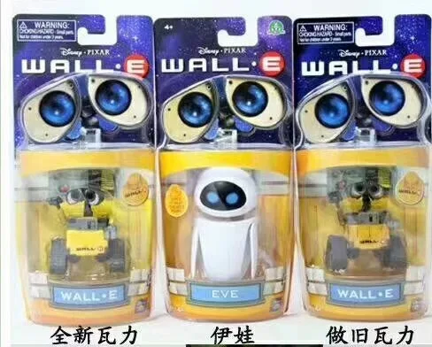 

Disney Robot Story WALL.E Movable Doll Walli Eva Decoration Model Toys Hobbies Action Figures Holiday Gift For Children
