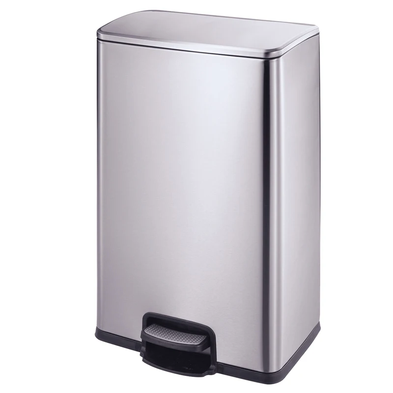 

Garbage Vacuum Trash Can Kitchen Car Bin Office Bathroom Basket Storage Toilet Lid Poubelle Household Merchandises BY50LJ
