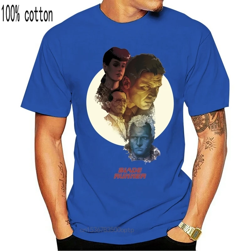 Футболка Blade Runner V4 1982 черная каштановая хаки белая все размеры от S до 4xl новая