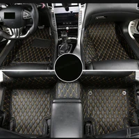 lsrtw2017 leather car interior floor mats for infiniti q50 2013 2014 2015 2016 2017 2018 2019 2020 nissan skyline accessories