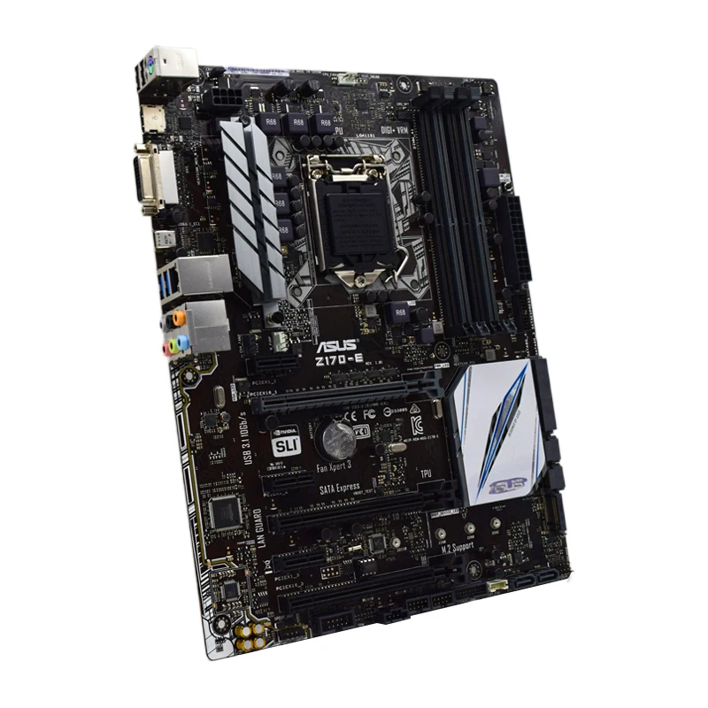 Günstig Für Asus Z170-E Desktop-Motherboard Intel Z170 LGA 1151 DDR4 M.2 PCI-E 3,0 USB 3,0 ATX Verwendet Motherboard