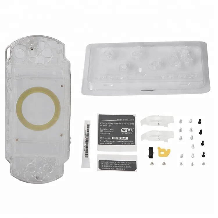 

Full Shell Case Cover Faceplate Replacement Repair Parts for PSP 1000 Housing