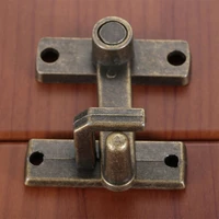 bronze guard latch bolt with screws sliding door lock handle metal door latch lock latch screw locker hardware accessories