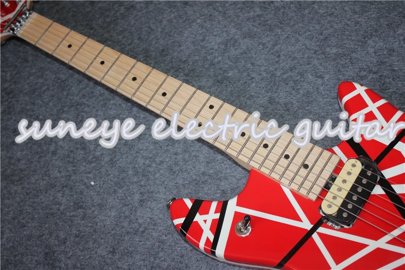 Горячая продажа Вольфганг стиль EVH электрогитара клен гриф гитарра электрика DIY