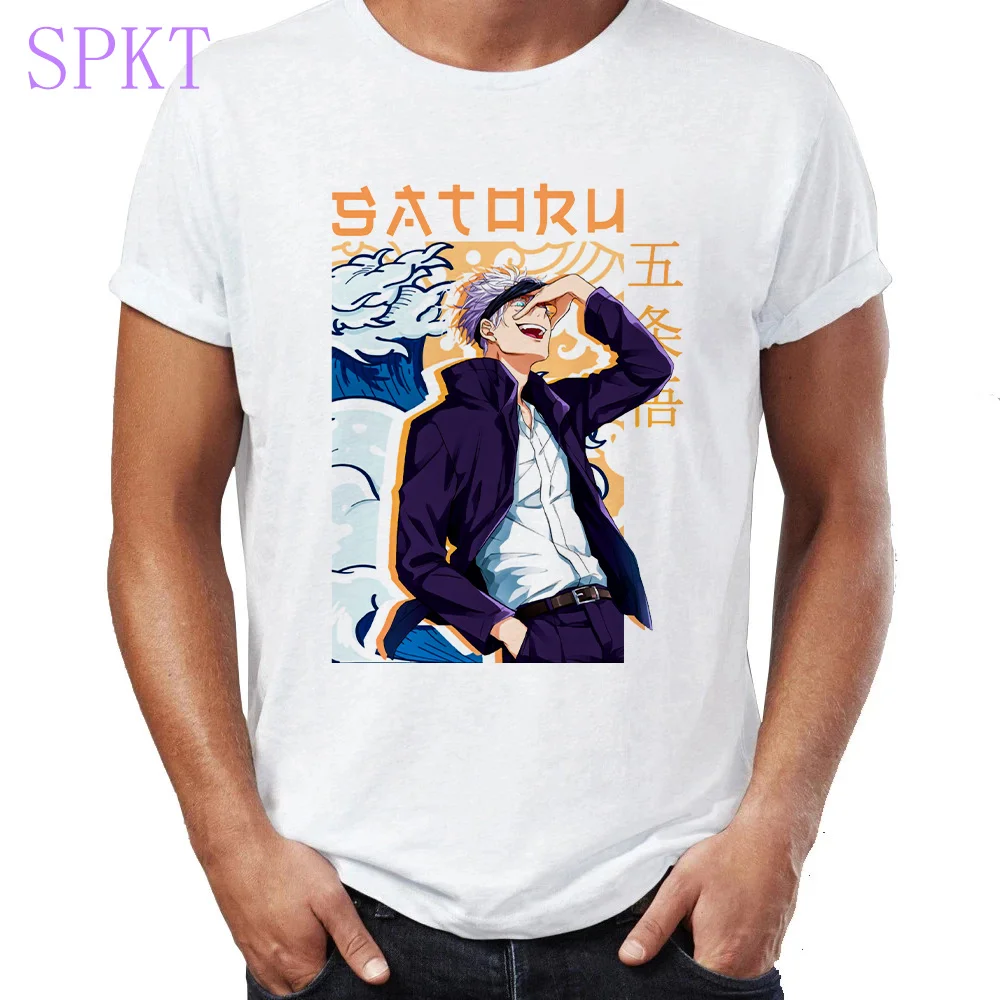 

Harajuku men's Jujutsu Kaisen anime t shirt Kawaii cartoon anime printing Tees gothic punk oversized tops women/men's T-Shirts