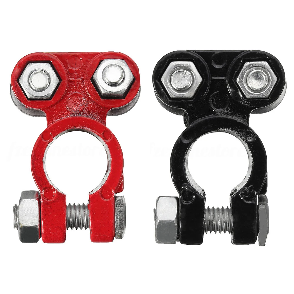 2 шт. стабильные зажимы автомобильный положительный и отрицательный провод