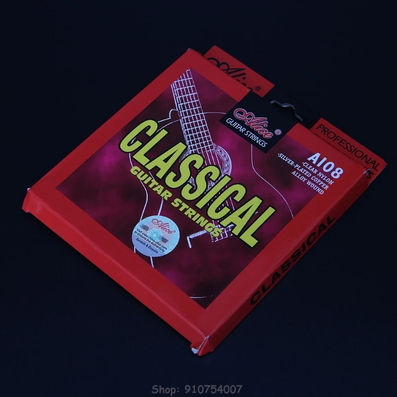 Набор струн для классической гитары 6 Классическая гитара из прозрачного нейлона