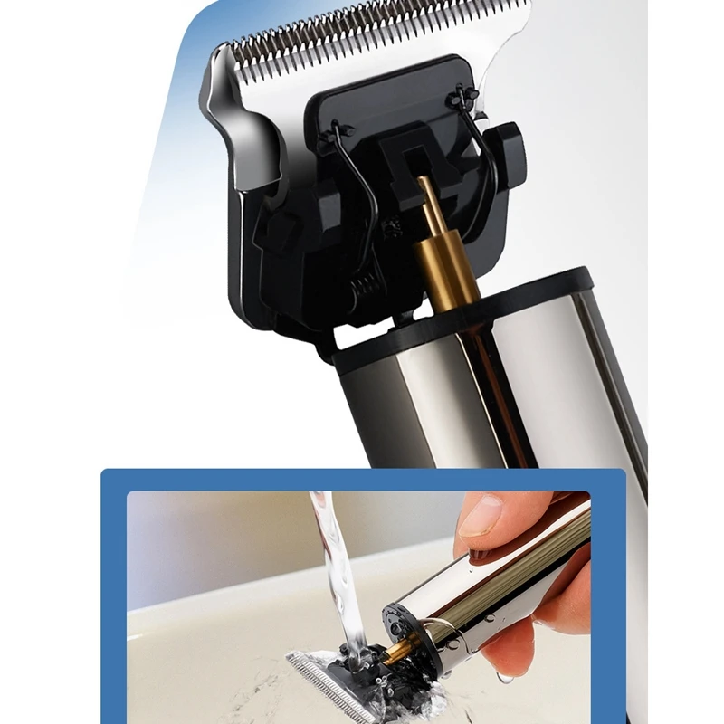 

T Blade Trimmer,Electric Pro Li Outliner Grooming Trimmer,Hair Clippers for Men,Cordless USB Rechargeable Hair Trimmer