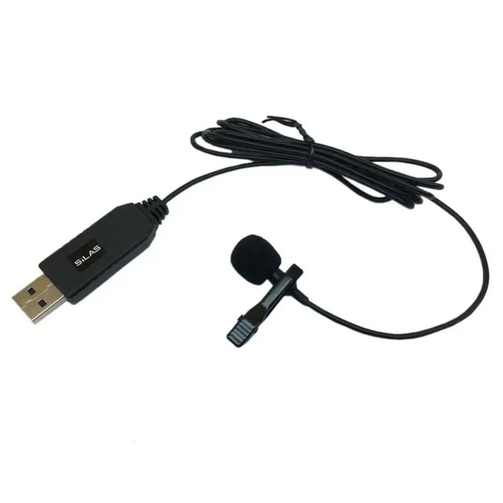Проводной микрофон с отворотами на застежке для Домашнего Караоке USB Lavalier