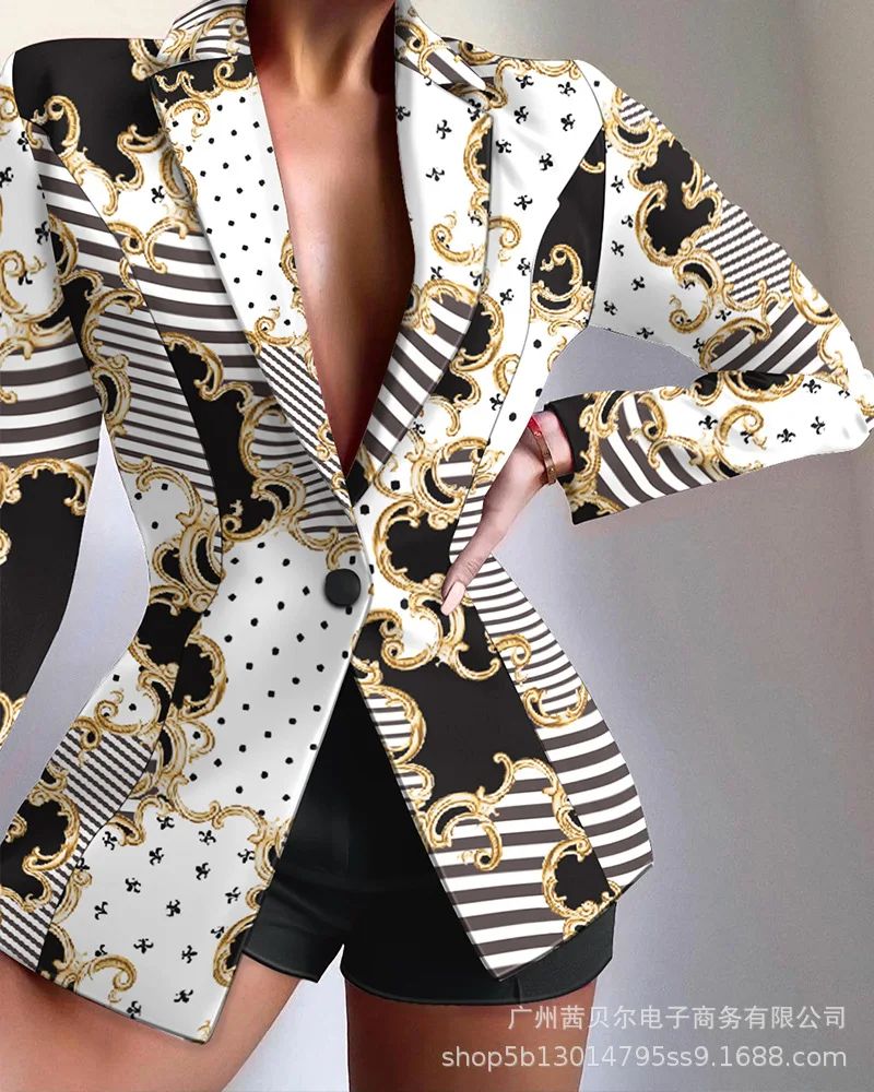 

Suit coat women's 2021 new casual loose commuting multicolor Lapel suit coat