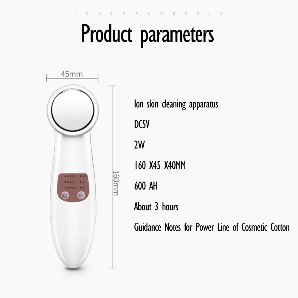 Заряжающий ионно-экспортный инструмент нагревательный очищающий прибор для