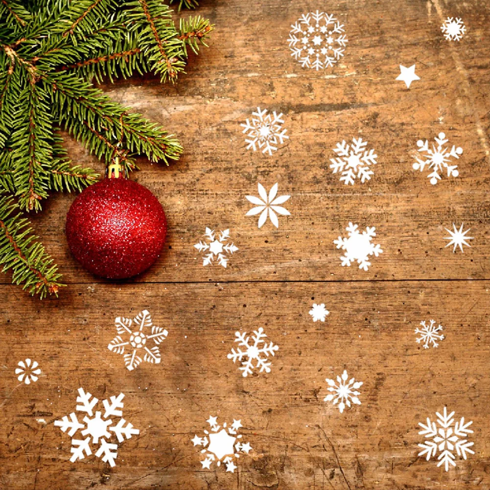 2020 Новый рождественский полый трафарет в форме снежинки DIY настенная живопись