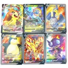 60 шт. блестящие карты Pokemon V VMAX, английская Такара томия, игра битвы, коллекция карт, бустер, коробка, детские игрушки, подарок