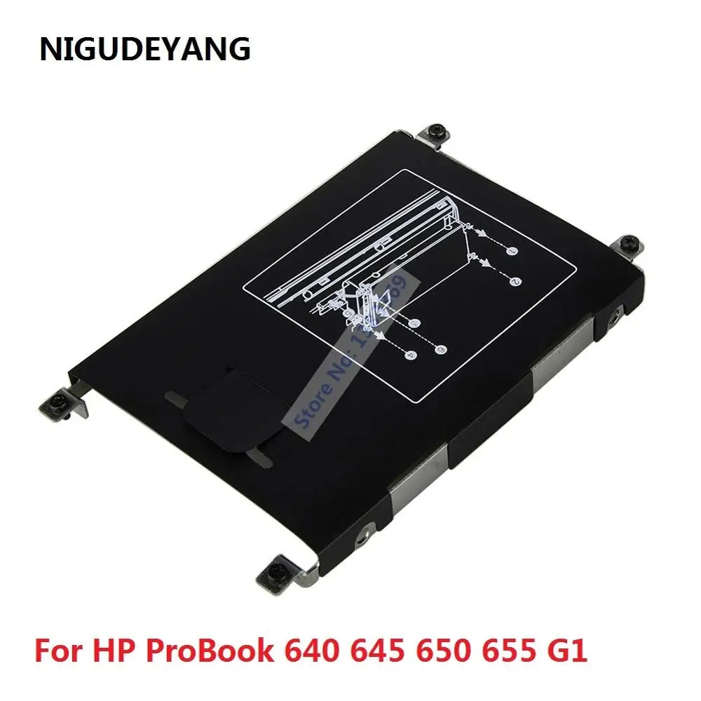 NIGUDEYANG Новинка для HP ProBook 640 645 650 655 G1 SATA HDD SSD 2 5 кронштейн жесткого диска Рамка Caddy