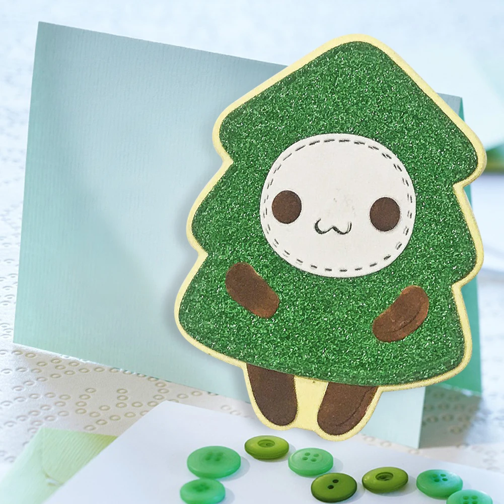 Мультяшные животные растения рождественский подарок металлические режущие