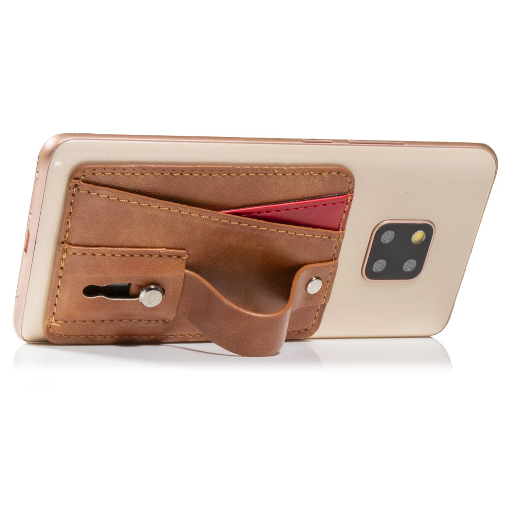 Многофункциональный держатель для карт кольцо на палец телефона кошелек чехол