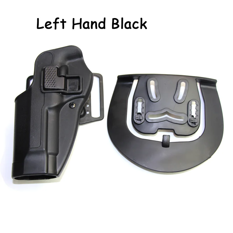 Black Left Hand Тактический CQC левая/правая рука Beretta M9 M92 M96 кобура Пистолет Чехол Airsoft кобура для пистолета поясная кобура принадлежности для охоты - Цвет: Black Left Hand