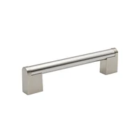 Goldenwarm Brushed Nickel Stainless Steel Cabinet Handles Hole Centers 96mm~320mm Kitchen Door Drawer Pulls 15 Pieces