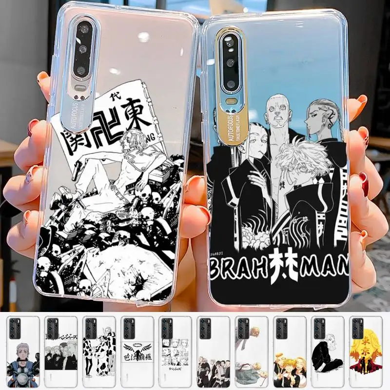 

Tokyo Revengers Avengers manjiro sano Phone Case For Huawei P 20 30 40 pro lite Psmart2019 Honor 8 10 20 Y5 6 2019 Nova3E