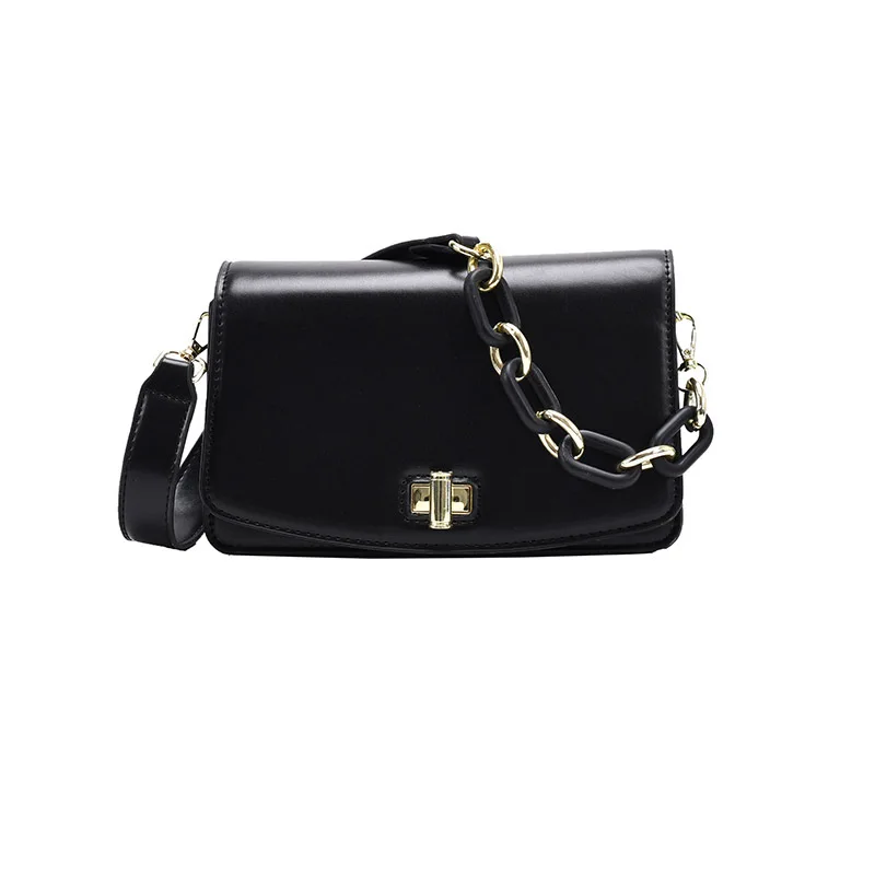 

Textured retro bag women's autumn and winter style messenger bag online celebrity shoulder armpit small square bag