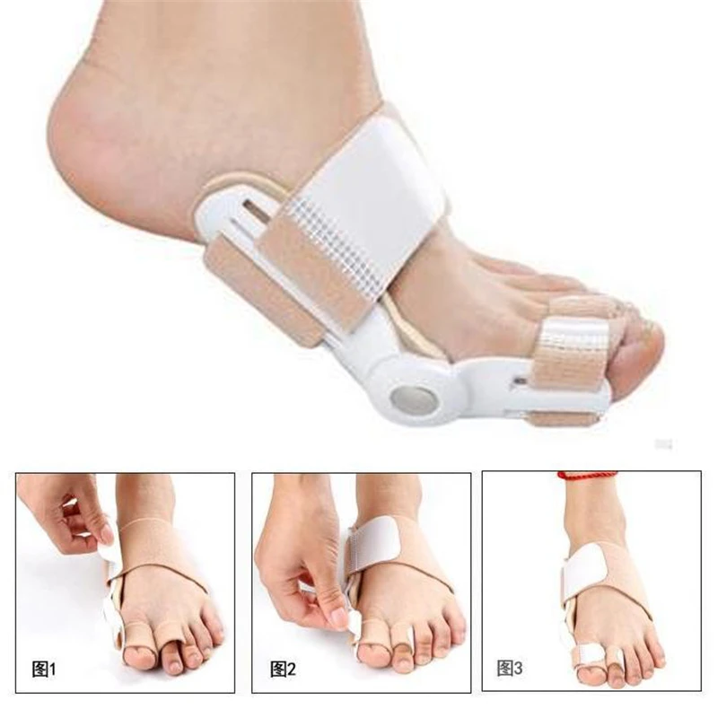 

Upgraded Big Bone Toe Bunion Splint Toe Straightener Corrector De Juanete Foot Pain Relief Hallux Valgus Correction Orthopedic