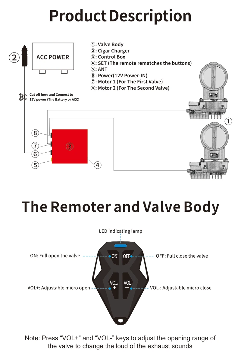 S304 выпускной клапан двойные клапаны набор выпускные водонепроницаемые