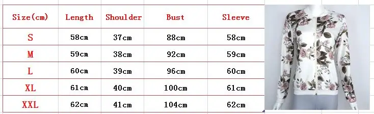 

Hot Sale Fashion Plus Size Zipper Long Sleeves Coat Women Vintage Floral baseball Jacket Flower Print Girl Casual Sweatshirt