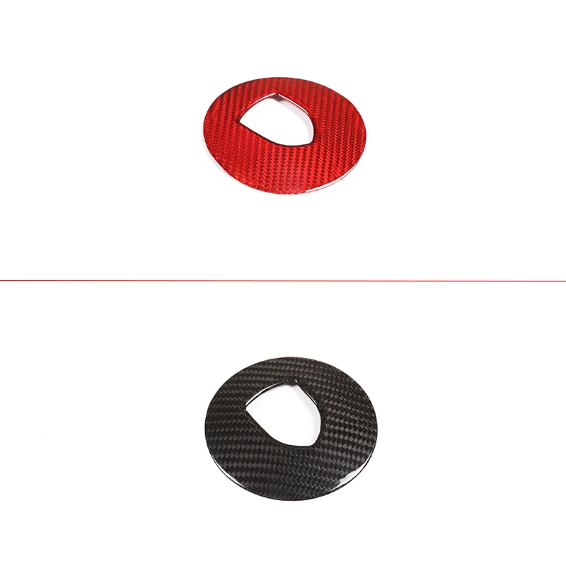 1 шт. декоративная панель на руль автомобиля из углеродного волокна для Porsche 911 718