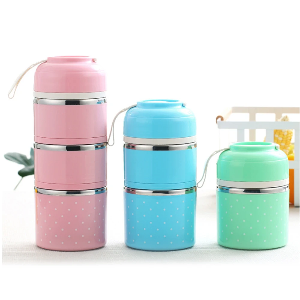 2020 Прямая поставка Детская коробка для ланча портативная из нержавеющей стали