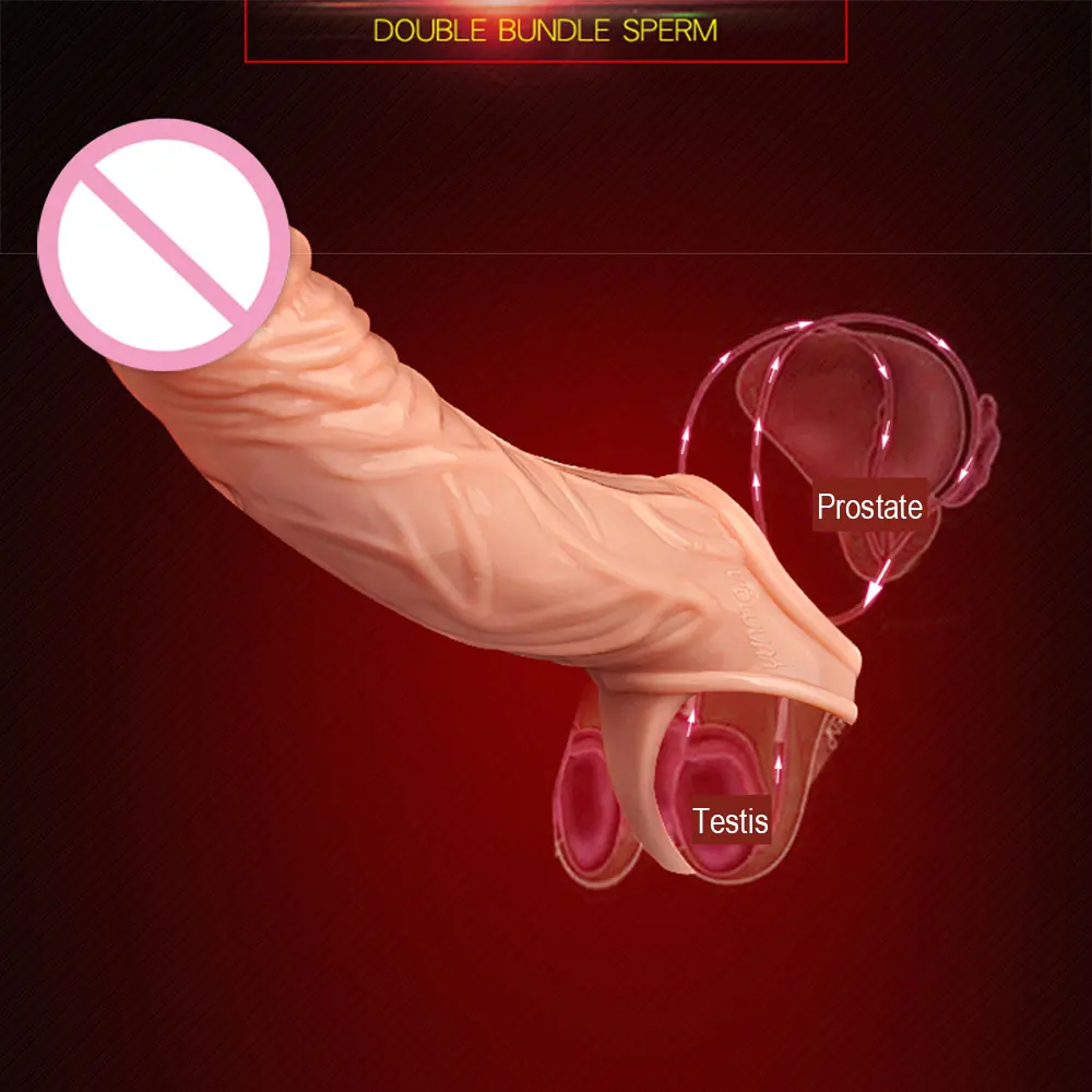 Силиконовый удлинитель для пениса Yunman многоразовые презервативы кольца