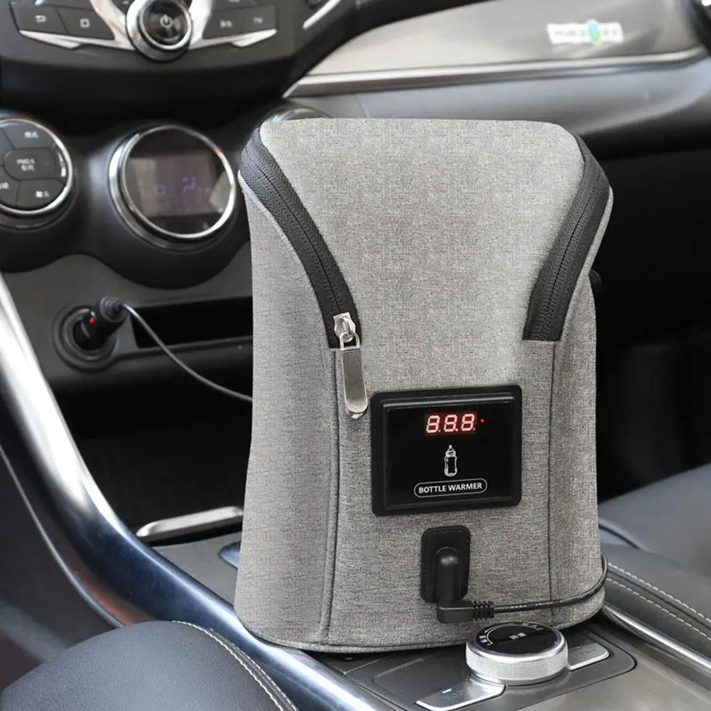 Автомобильная двойная бутылка теплое молоко на открытом воздухе портативная