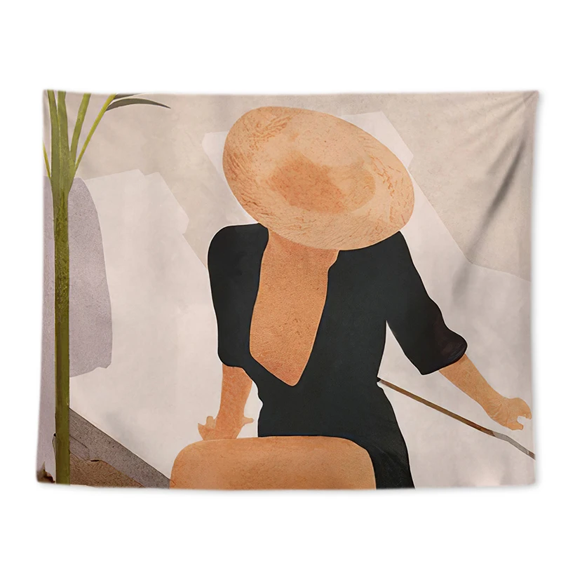 Радужный гобелен настенный в скандинавском стиле для гостиной домашний декор