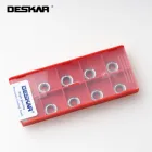 10 шт. DESKAR RCGT1003MO-AL RCGT10T3MO-AL K10 CNC токарный станок для резки лезвия вероятности токарные инструменты для обработки Алюминий обработки