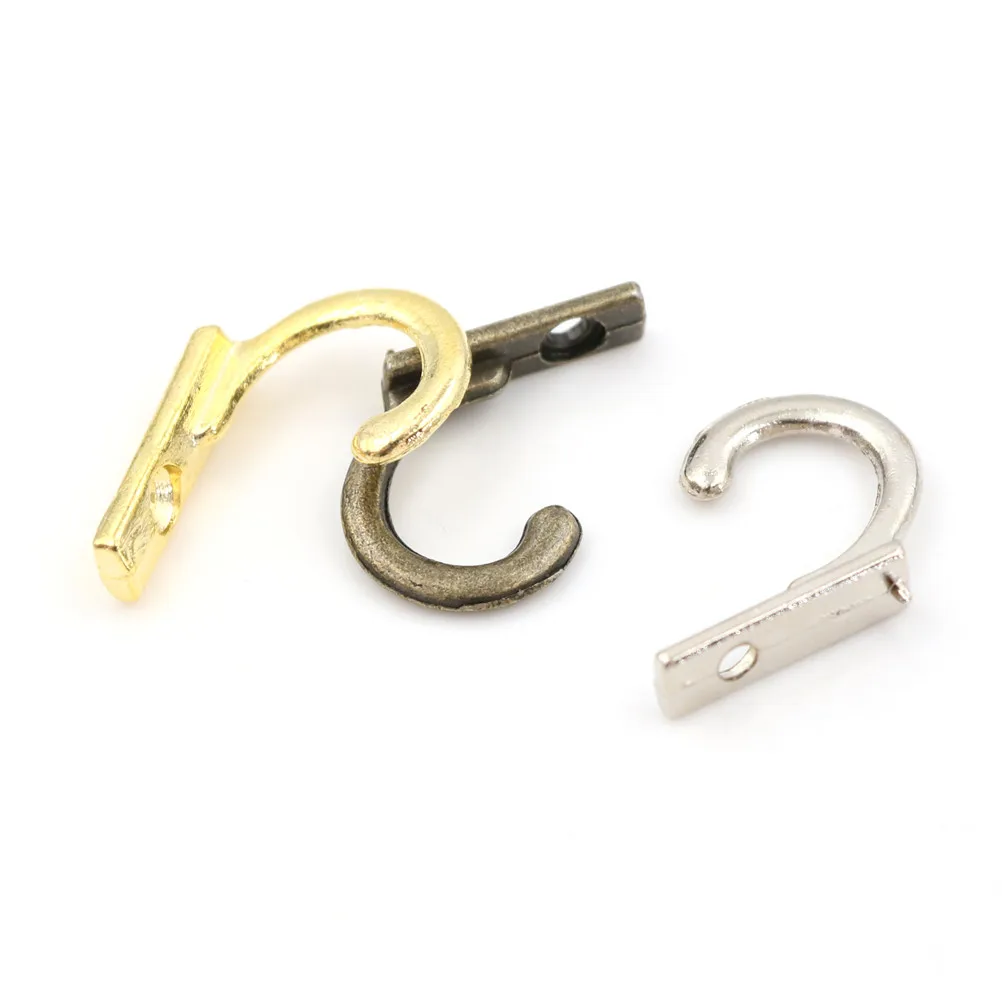 5 шт. 21 мм бронзовые металлические дверные настенные крючки маленькие