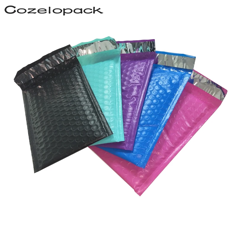 

10PCS Color Poly Bubble Mailer Padded Envelopes Self Seal Mailing bag bubble envelope wedding bag gift bag shipping envelopes