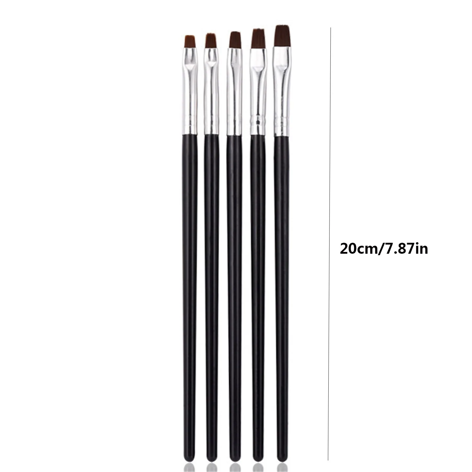 

5Pcs/Set Fine Oil painting brush acrylic painting digital painting children's environmental nylon brush row pen Stationery