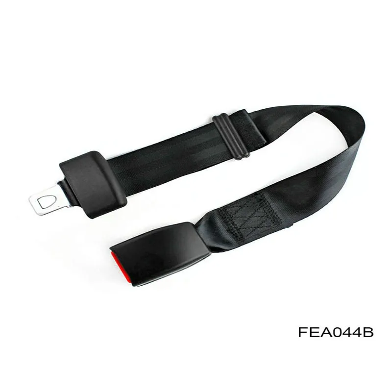 

РЕГУЛИРУЕМЫЙ УДЛИНИТЕЛЬ ремня безопасности автомобиля из полиэстера, ширина 25,6 мм, черный FEA044B