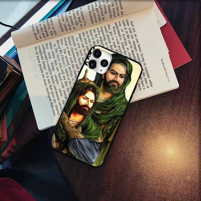 

Islam Shia Imam Ali Iraq Arabic Phone Case for iPhone 11 12 pro XS MAX 8 7 6 6S Plus X 5S SE 2020 XR Soft silicone