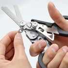 Ножницы Raptor для экстренного реагирования, уличные складные многофункциональные ножницы со стеклянным выключателем с мягкой совместимостью, кожаный чехол