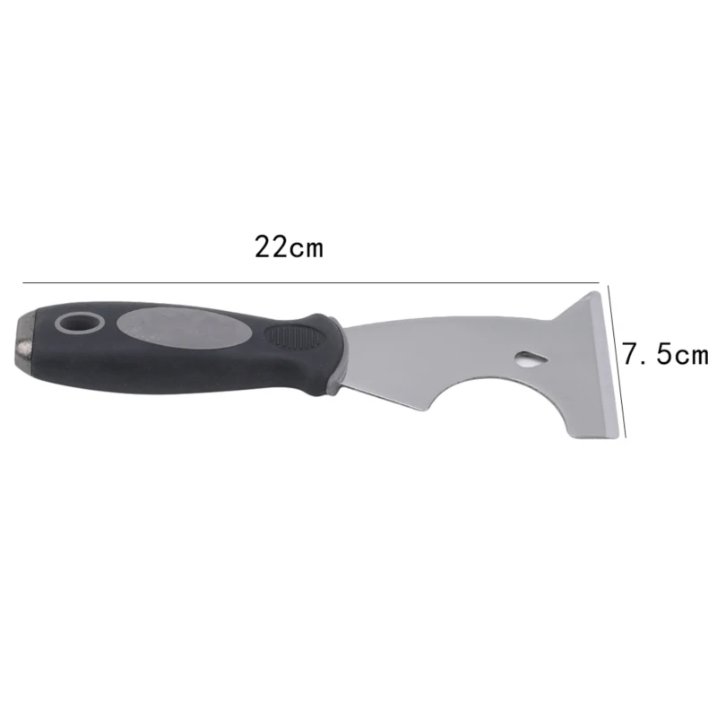 

Stainless Steel Paint Putty Scraper 7 in 1 9 in 1 Tool Spackle Knife Caulk Removal Tool Painters Tool For Wood Wallpaper Scraper