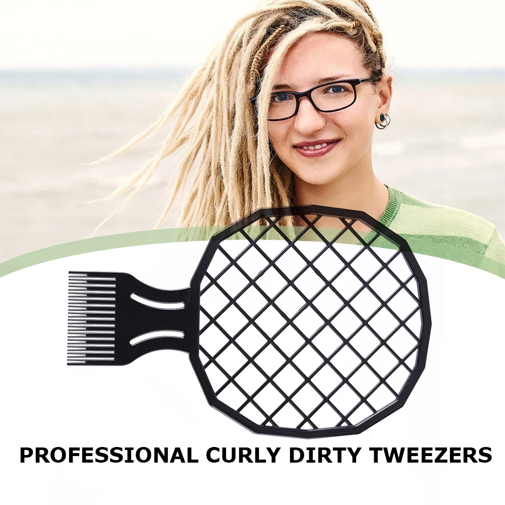 Профессиональная женская и мужская афро Грязная коса гребень для волос вьющиеся