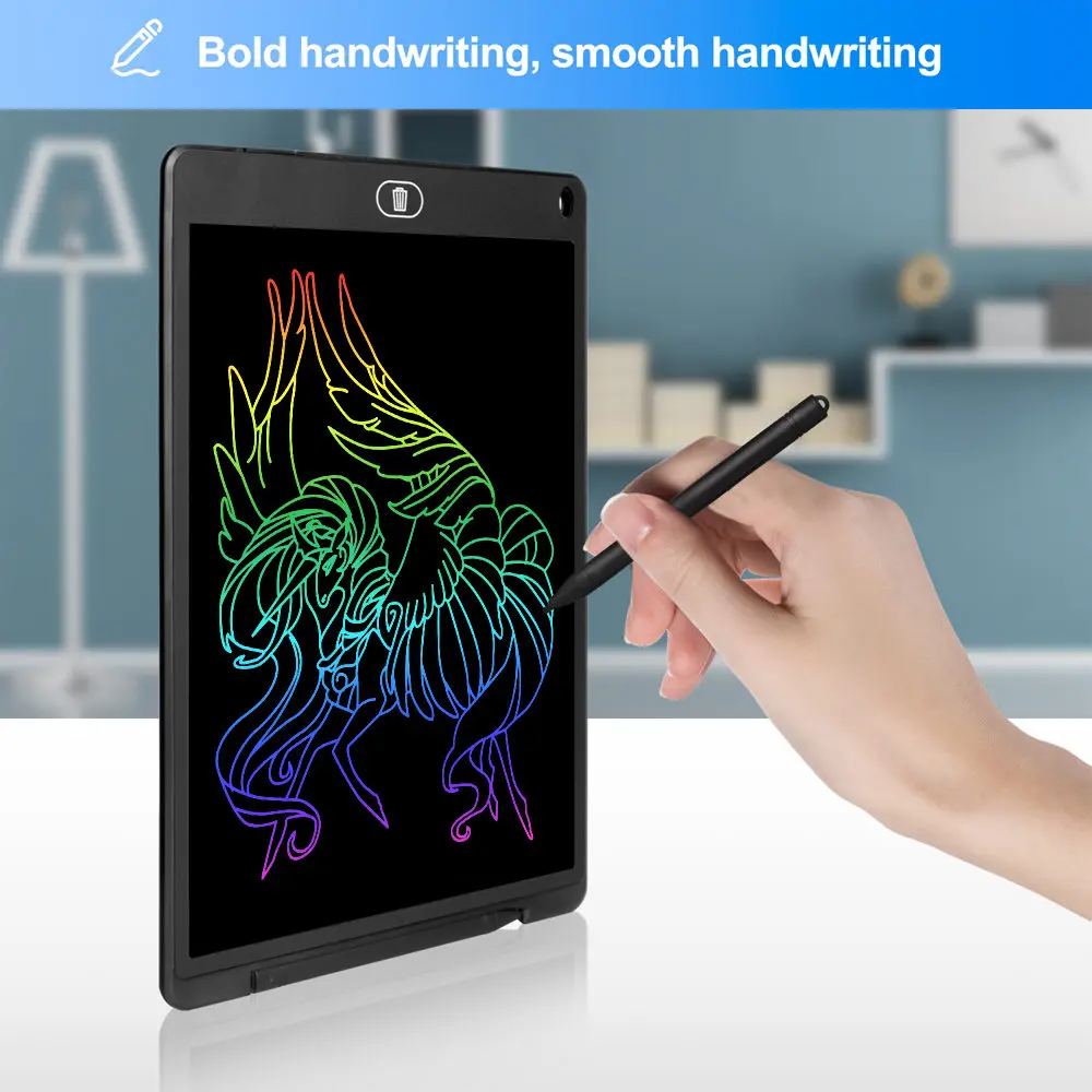 J-бокс доски для записей ЖК-дисплей доска 12 дюймов Большой Экран рукописного