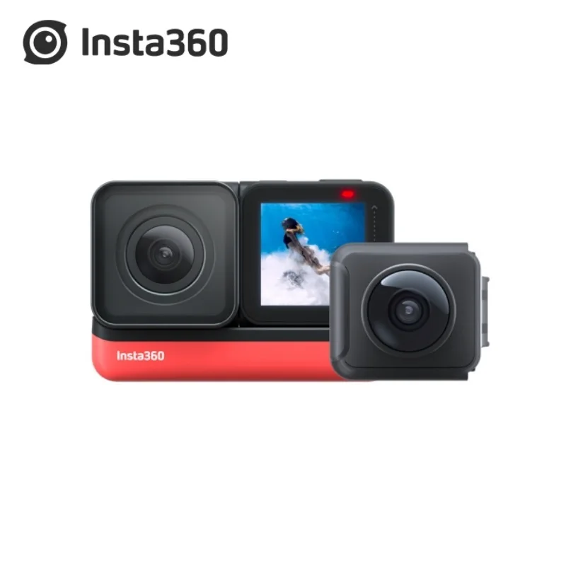 Экшн камера Insta360 ONE R 5 7 K 360 4K широкоугольная водонепроницаемая Спортивная